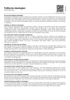Vorschau - Arbeitsblätter - Politische Ideologien (Infotext und Übungen) - Deckblatt