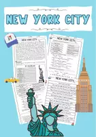 Vorschau - Arbeitsblätter - New York City Englisch Reading Comprehension 9 Klasse Englisch Textverständnis - Deckblatt