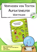 Vorschau - Fördermaterial/Inklusion - Wortfelder – Aufsatzhelfer für kreative Texte - Deckblatt