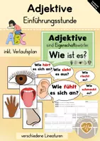 Vorschau - Stundenentwürfe - Adjektive (KOMPLETTPAKET) - Seite 1