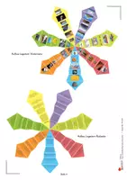 Vorschau - Unterrichtsreihen - Vulkane Legematerial Montessori | Vulkanismus, Erdaufbau, Lava, Eruption, Legestern | Sachunterricht Erdkunde Grundschule Sekundarstufe I Klasse 3-8 - Seite 3