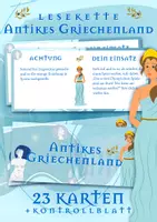 Vorschau - Spiele - Antikes Griechenland Lesekette - Deckblatt