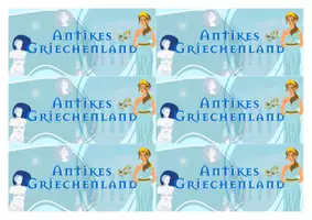 Vorschau - Spiele - Antikes Griechenland Lesekette - Seite 1