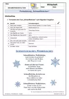Vorschau - Unterrichtsreihen - EDV/Informatik/Word: Word Formatierung - Schneeflöckchen - Seite 2