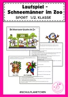 Vorschau - Spiele - Bewegungsgeschichte Laufspiel (Sport) - Schneemänner im Zoo - Deckblatt