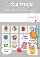 Vorschau - Poster - Geburtstage feiern in der Grundschule - Deckblatt
