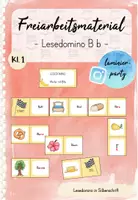 Vorschau - Spiele - Freiarbeit: Lesedomino B - Deckblatt