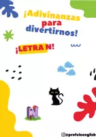 anteprima - Presentazioni / Lavagne - Indovinelli con la lettera N! - Pagina di copertina