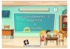 anteprima - Piani di lezione - DIDATTICA A STAZIONI SUONI C-G - Pagina di copertina