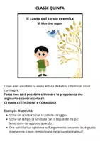 anteprima - Esercizi - ATTIVITA’ DIDATTICHE PER CONTRASTARE IL BULLISMO ISPIRATE AGLI ALBI ILLUSTRATI CLASSE QUINTA - Pagina 1