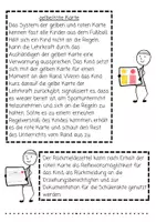 Vorschau - Anderer Materialtyp - grüne, gelbe & rote Karte - Rückmeldungen im Sportunterricht, geheimes Kind, Umgang mit Unterrichtsstörungen/ Regelverstößen inklusive Erklärungen - Seite 2