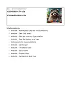 Vorschau - Spiele - Klassenlehrerstunde - Spiele und Aktivitäten - Deckblatt