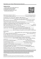 Vorschau - Arbeitsblätter - Arbeitsblätter "Rätoromanische Sprache" + Lösung & MP3 + Mindmap + Infografik - Deckblatt