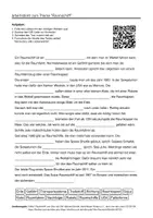 Vorschau - Arbeitsblätter - Arbeitsblätter zum Thema "Raumschiff" + Lösung & MP3 + Infografik - Deckblatt