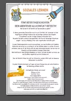 Vorschau - Arbeitsblätter - Soziales Lernen 5 Detektivgeschichten - Seite 1