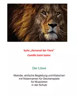 Vorschau - Anderer Materialtyp - Materialpaket „Der Löwe“ aus „Karneval der Tiere“ - Deckblatt