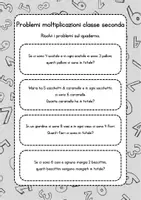 anteprima - Esercizi - 96 problemi di matematica per la classe seconda - Pagina 1