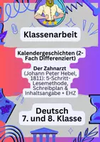 Vorschau - Arbeitsblätter - Kalendergeschichten | wachsendes Materialpaket - Seite 1