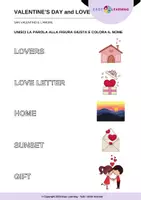 anteprima - Esercizi - San Valentino e l'Amore / Inglese Beginner - Pagina 2