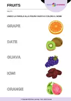anteprima - Esercizi - Indovina la Frutta - Guess the Fruits / Inglese Beginner - Pagina 3