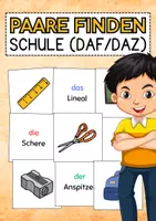 Vorschau - Spiele - Paare finden - Schule (DaF/DaZ) - Deckblatt