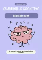 Vista previa - Hojas de trabajo - Cuadernillo Cognitivo - Febrero 2025 - Portada