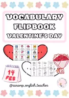 Vista previa - Tarjetas / Manipulativos - VALENTINE'S DAY FLIPBOOKS - Portada