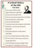 Vorschau - Unterrichtsreihen - Critical History of the USA - Stationenlernen/Freiarbeit - Seite 1