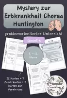 Vorschau - Anderer Materialtyp - Genetik: Mystery zur Erbkrankheit Chroea Huntington, Stammbaumanalyse - Deckblatt