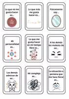 Vista previa - Tarjetas / Manipulativos - Autoestima, descubre mis fortalezas y mis miedos - Portada