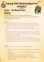 Vorschau - Unterrichtsreihen - Europa – Entdeckungsreise: Italien – Von Rom bis heute (5. & 6. Klasse, Weltkunde | Nawi | Erdkunde | Geschichte) - Seite 3