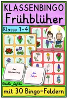 Vorschau - Spiele - Frühblüher BINGO Klasse 1-4 Grundschule - Deckblatt