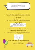 Vorschau - Mal- und Bastelvorlagen - Clownfächer basteln - Fastnachtsdeko - Karnevalsdeko - Seite 1