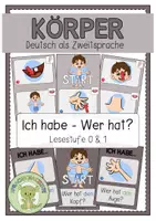 Vorschau - Spiele - KÖRPER Ich habe - Wer hat? - Deckblatt