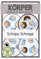 Vorschau - Spiele - KÖRPER Schnipp Schnapp / Finde den Zwilling - Deckblatt