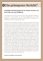 Vorschau - Arbeitsblätter - AB: Merkmale gelungener Berichte erarbeiten (Kl. 7-9) - Seite 2
