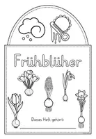 Vorschau - Arbeitsblätter - Frühblüher Klasse 3-4 Flipbook blanko KOSTENLOS - Seite 1