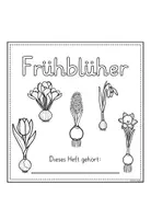 Vorschau - Arbeitsblätter - Frühblüher Klasse 3-4 Flipbook blanko KOSTENLOS - Seite 3
