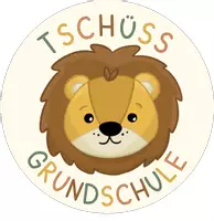 Vorschau - Mal- und Bastelvorlagen - Löwenklasse- Buttonvorlagen 4er-Set - Seite 1