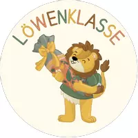 Vorschau - Mal- und Bastelvorlagen - Löwenklasse- Buttonvorlagen 4er-Set - Seite 3