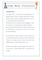 Vorschau - Spiele - Ich habe... Wer hat? Fasching / Karneval Lesespiel - Seite 2