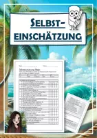 Vorschau - Arbeitsblätter - Selbstreflexion für Schüler*innen (Selbsteinschätzungs-Bogen für die Schülerbeobachtung) - Deckblatt
