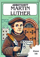 Vorschau - Unterrichtsreihen - Martin Luther, Arbeitsheft - Deckblatt