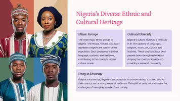 Vorschau - Fördermaterial/Inklusion - Präsentation: Nigeria – A Different English-Speaking Culture - als PDF und PowerPoint-Datei - Seite 2