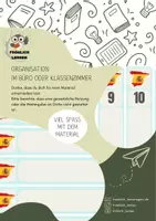 Vorschau - Anderer Materialtyp - Büroorganisation Ordner - Spanisch - Deckblatt