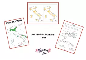 anteprima - Materiale di supporto/inclusione - Paesaggi di terra in Italia - Pagina di copertina