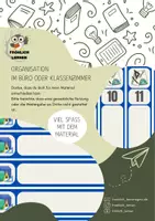 Vorschau - Anderer Materialtyp - Büroorganisation Ordner - Mathematik - Deckblatt
