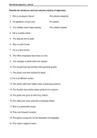 Vorschau - Arbeitsblätter - Materialpaket - Adjective - Adverb and Comparisons - Seite 1