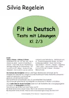 Vorschau - Arbeitsblätter - d und b unterscheiden, aus: Fit in Deutsch, Kl. 2-3 - Deckblatt