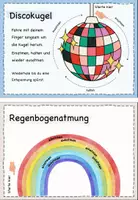 Vorschau - Bildkarten - Einfache Atemübungen für Kinder - Seite 3